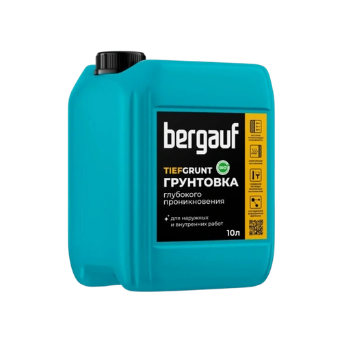 Bergauf TiefGrunt, грунтовка глубокого проникновения, 10 л