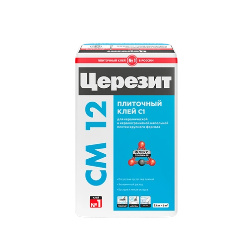 Ceresit CM 12, клей для керамогранита, 25 кг