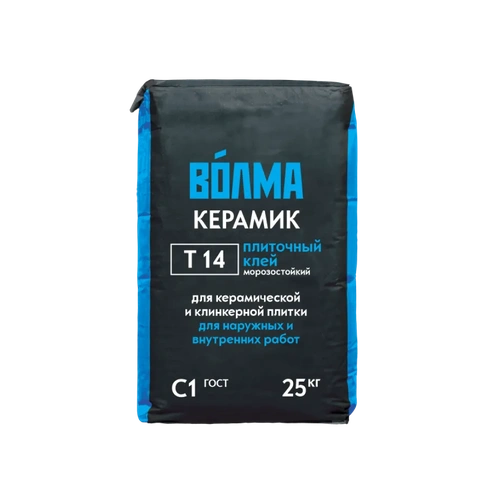 ВОЛМА ВОЛМА-Керамик, плиточный клей, 25 кг